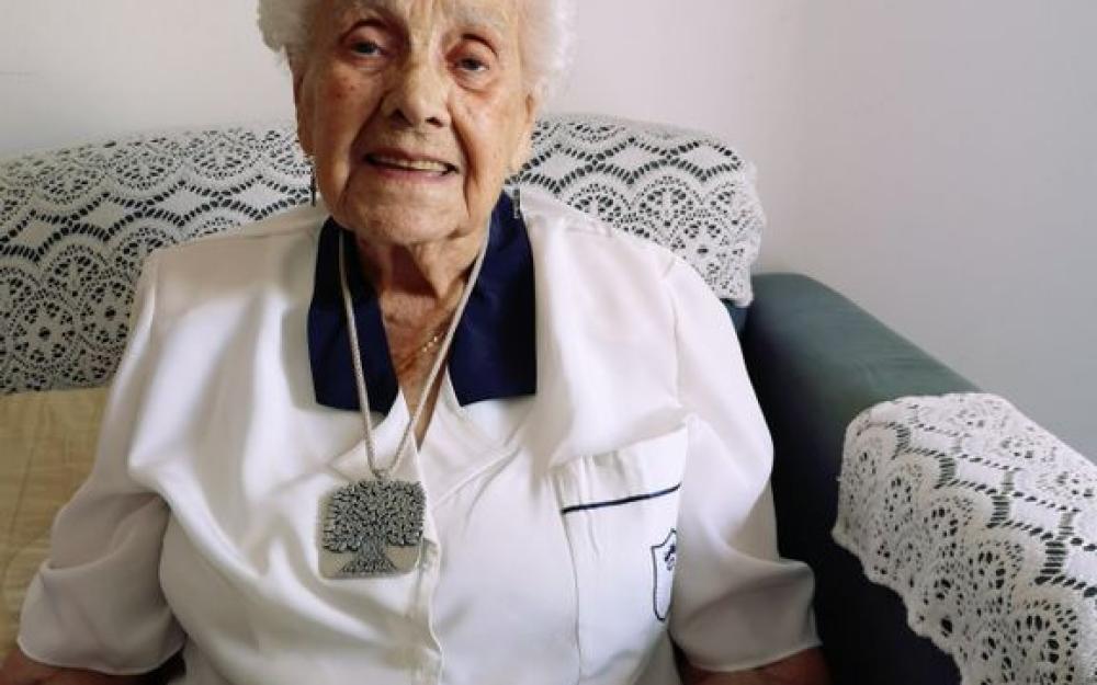 Margarita Tarrida Calvo, als seus 100 anys
