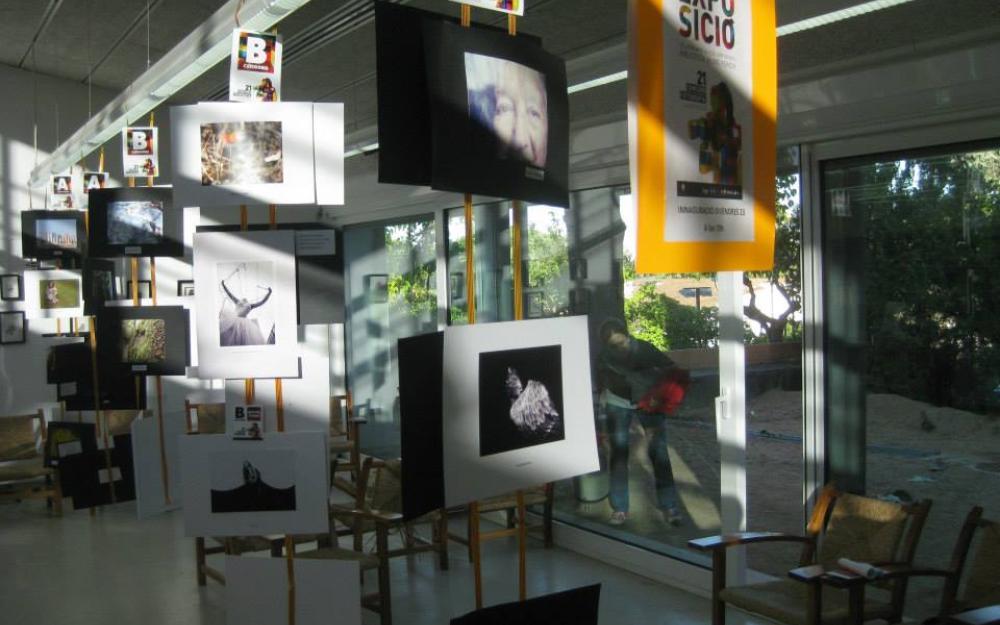 Exposició del concurs de fotos a Premià de Dalt
