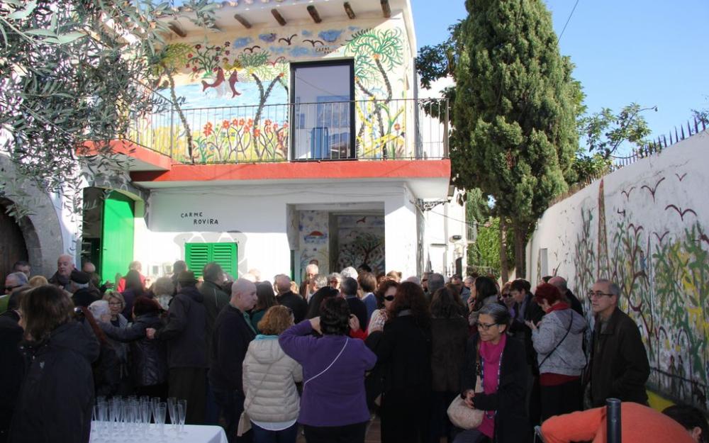 Inauguració casa museu Carme Rovira
