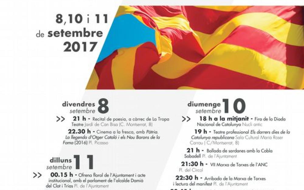 Cartell Diada 2017
