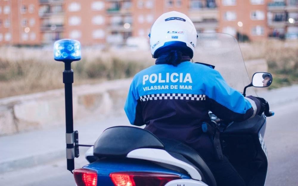 Patrulla motoritzada de la Policia Local