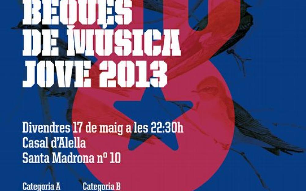 Cartell concert finalistes Beques Música Jove