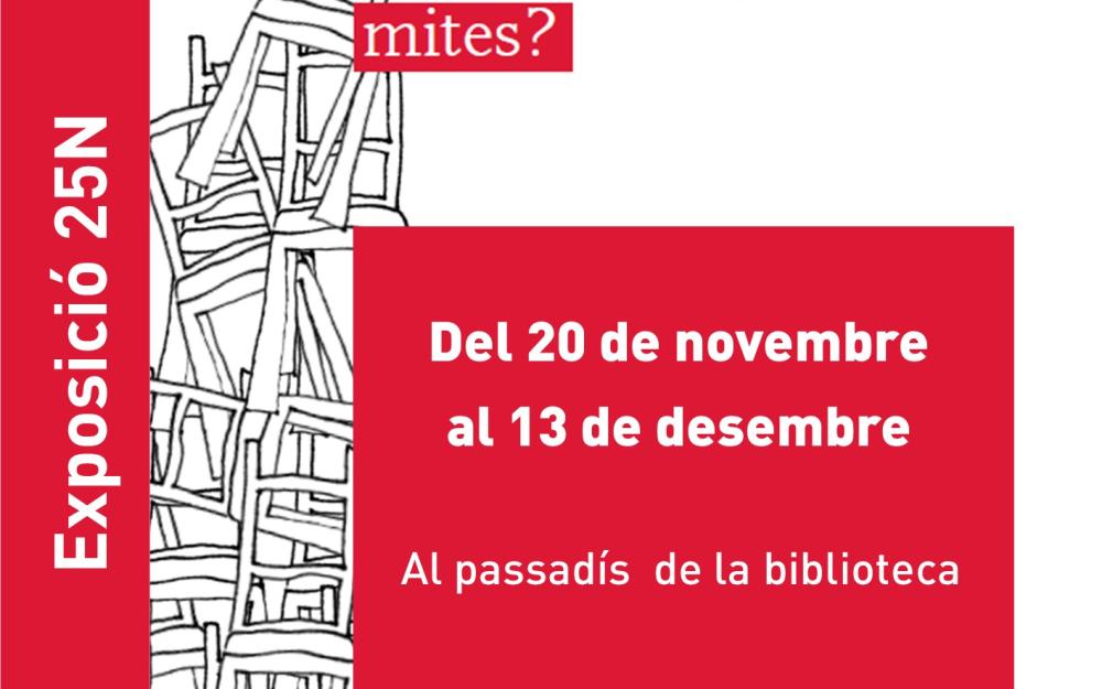 Exposició "Violència masclista en la parella: desmuntem mites?"