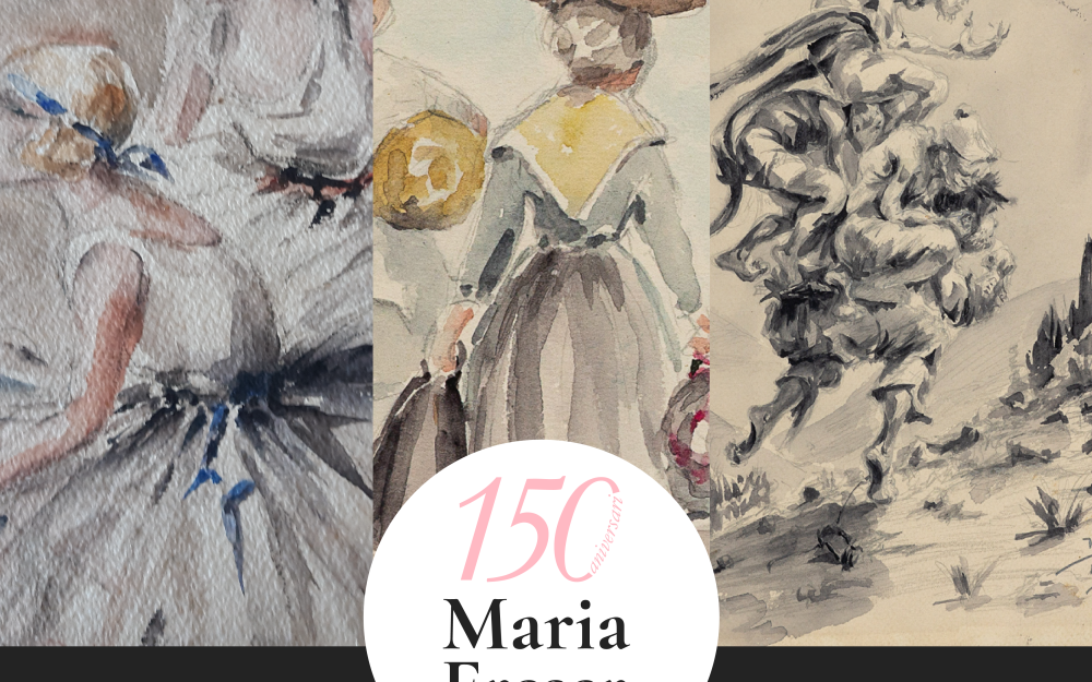 Cartell de l'exposició commemorativa a Maria Freser
