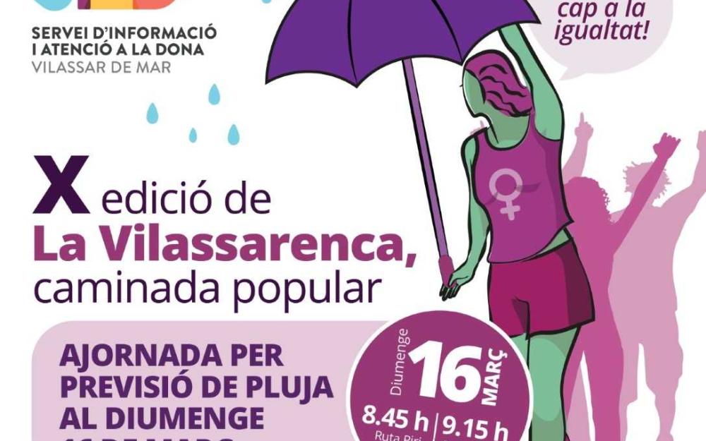 Cartell La Vilassarenca ajornada