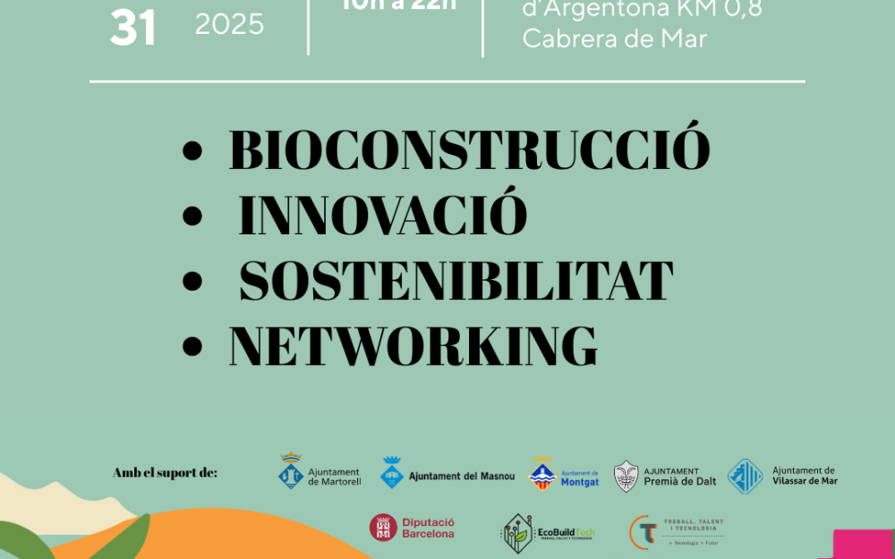 Cartell EcoConstruir 2025