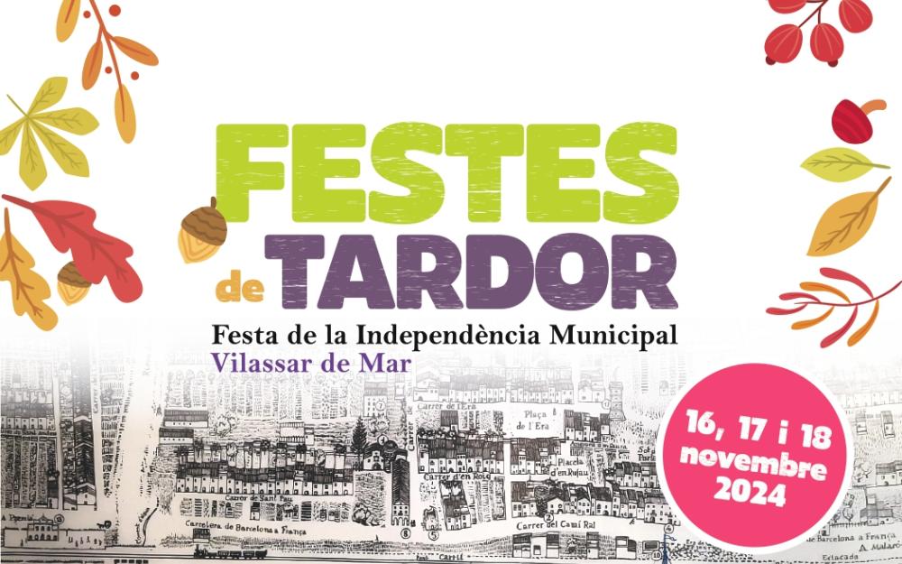 Cartell de les Festes de Tardor 2024