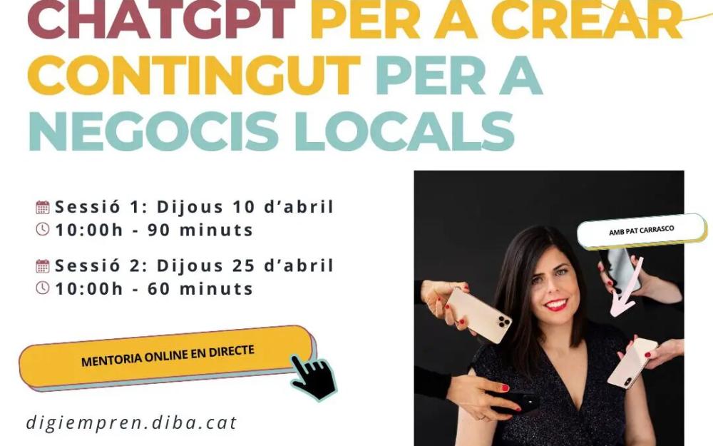 CHATGPT per a crear contingut per a negocis locals