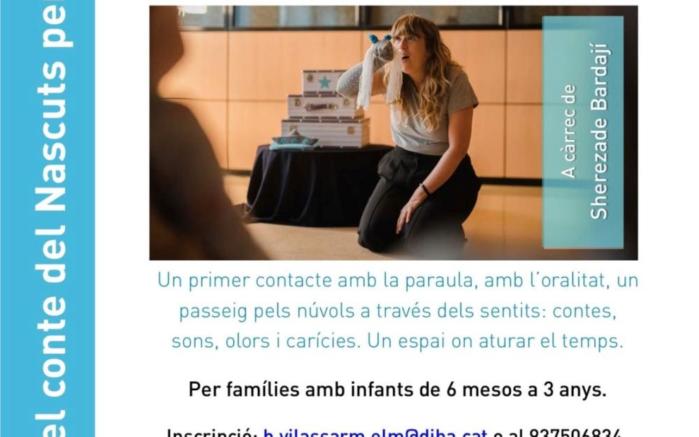 Hora del conte: Contes amb olor a cel blau