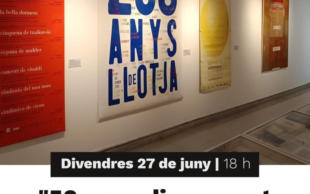 Conversa "50 anys dissenyant allò que passa"