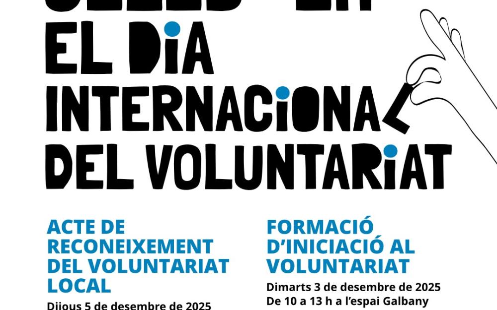 Cartell Dia Internacional del Voluntariat 2025