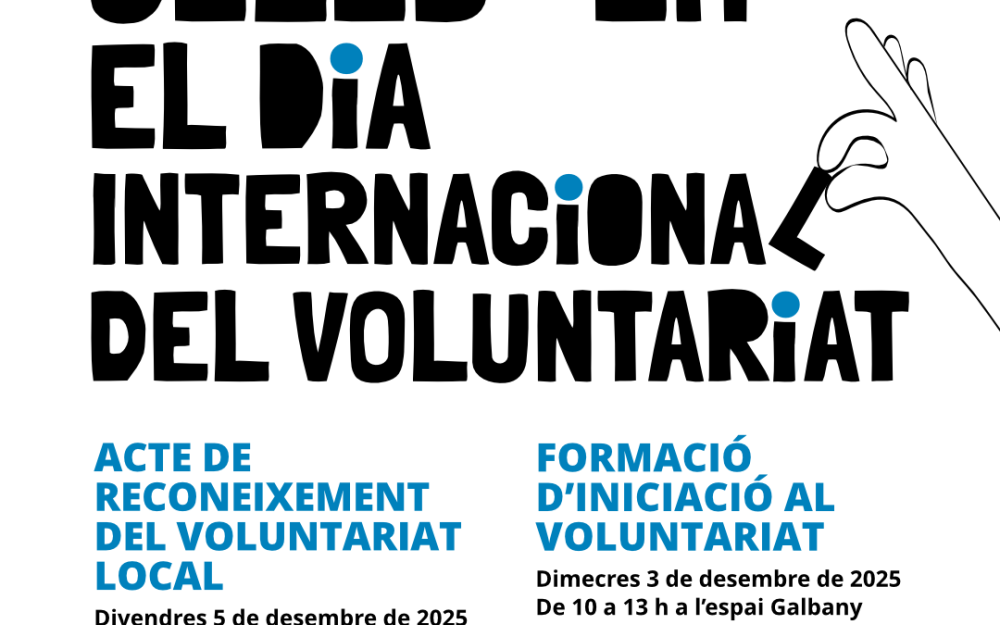 Dia Internacional del Voluntariat 2025