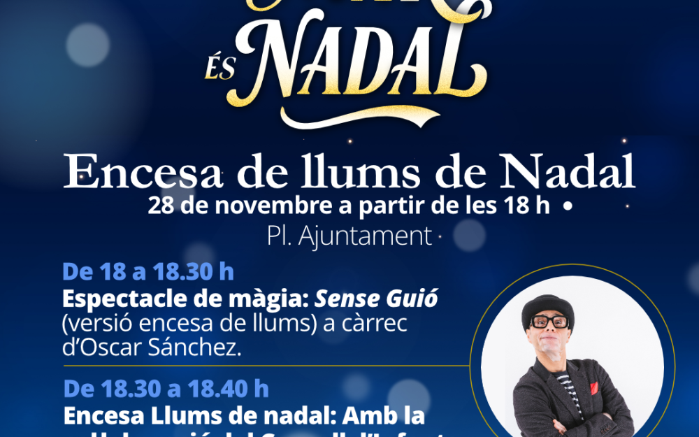 Encesa de llums de Nadal 2025