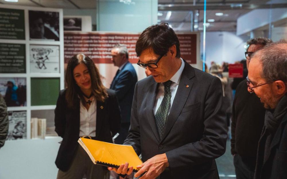 Acte Salvador Illa Homenatge Ernest Lluch