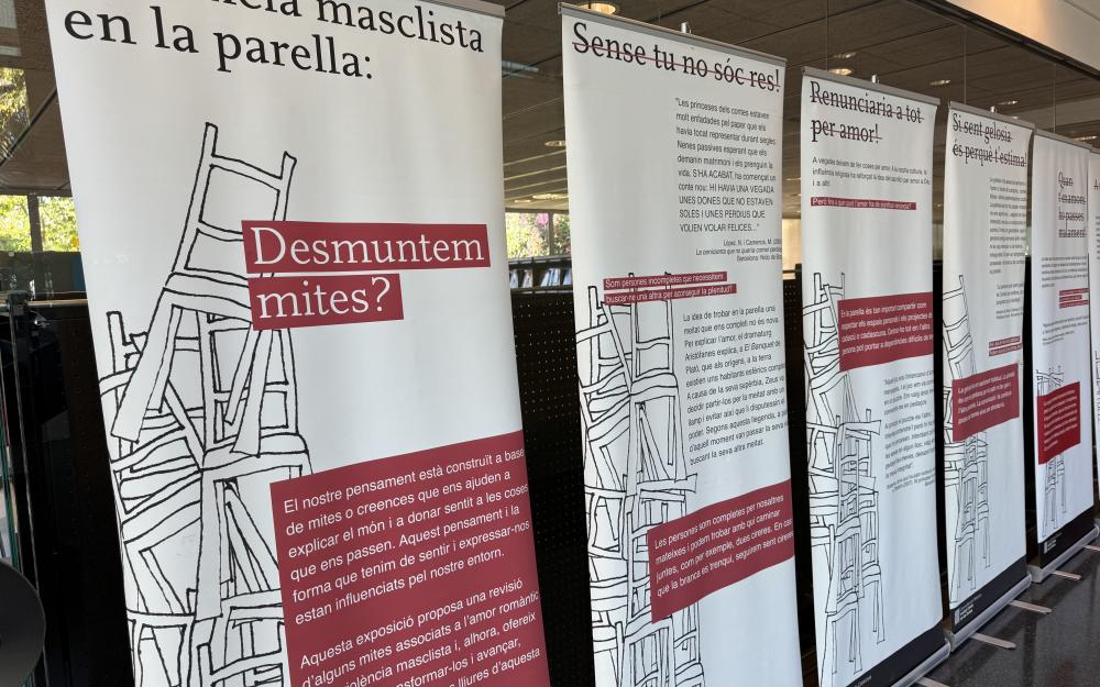 Exposició "Violència masclista en la parella: desmuntem mites?"