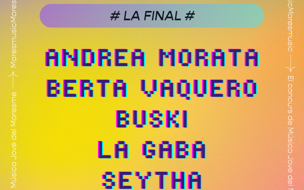 Finalistes del Maresmusic 2025
