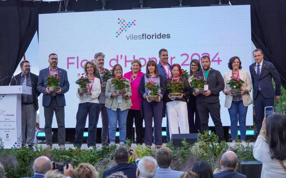 Lliurament Tres Flors d'Honor