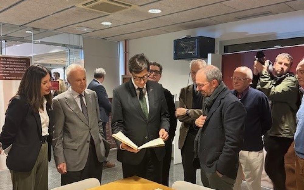 Acte Salvador Illa Homenatge Ernest Lluch