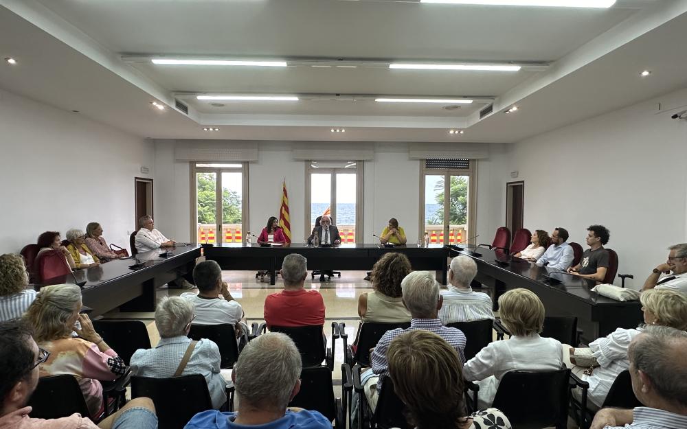 La conferència de la Diada es va realitzar a la sala de plens