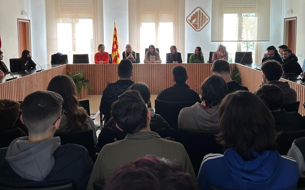 Rebuda Institucional a l'alumnat de Grècia