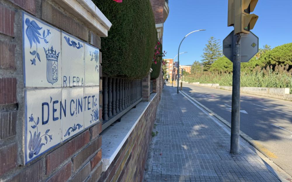 Afectacions del carrer Riera d'en Cintet