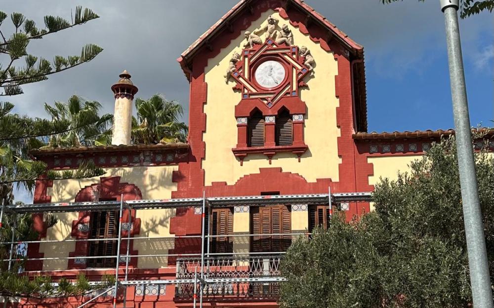 Obres de rehabilitació de la Sènia del Rellotge