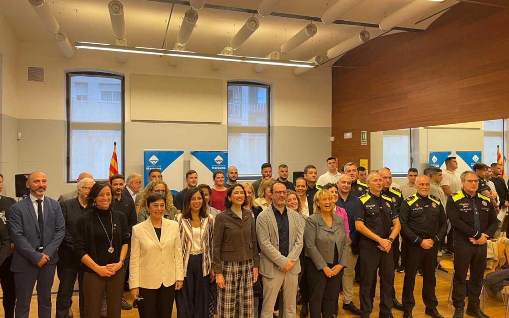 Acte institucional d'adjudicació de places d'agents de la policia local