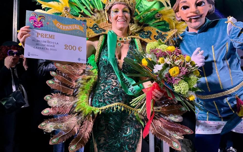 Lliurament del premi a la Reina del Carnaval 2025
