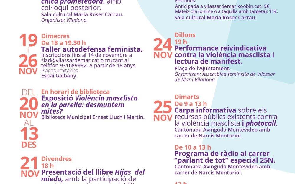 Programa 25N 2025