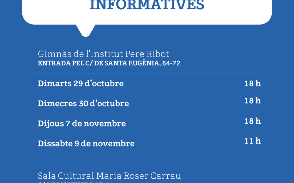 Xerrades informatives nou sistema de recollida de residus