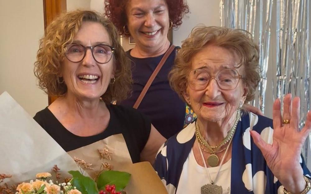Felicitació institucional a Ramona Rial pels seus 100 anys