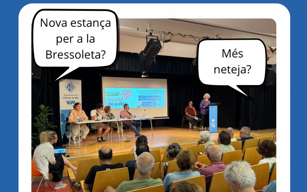 L'Ajuntament respon a les preguntes de la primera Reunió de Poble. 