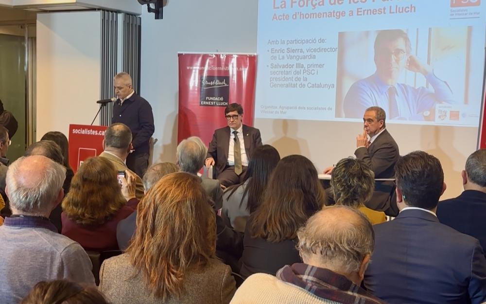 Conversa entre Salvador Illa i Enric Sierra
