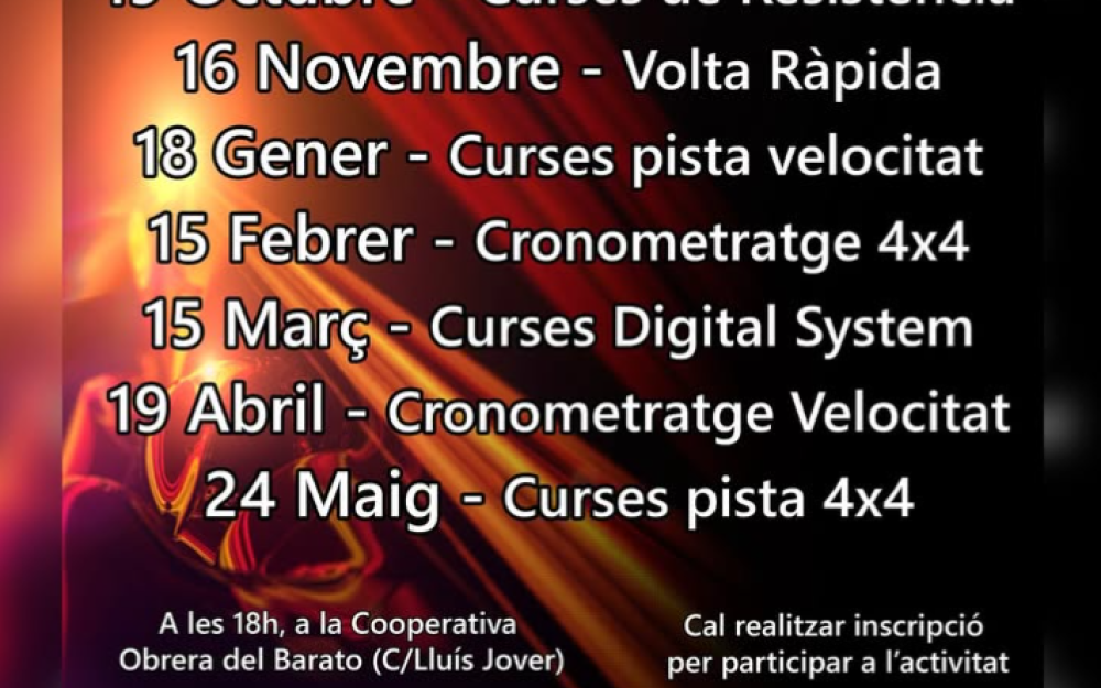 Slot de cap de setmana 2024/2025