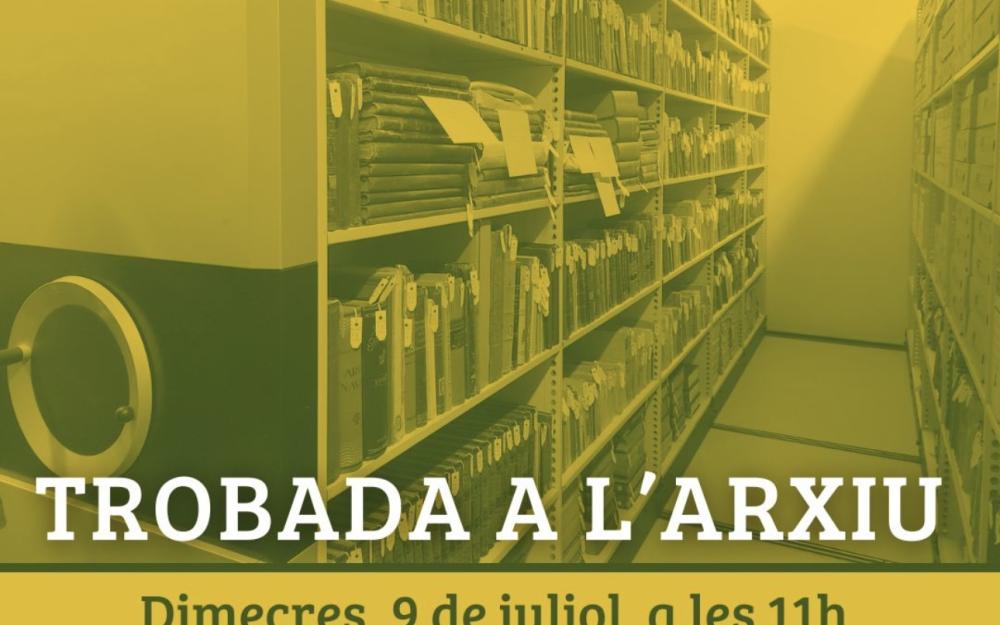 Trobada a l'Arxiu Municipal