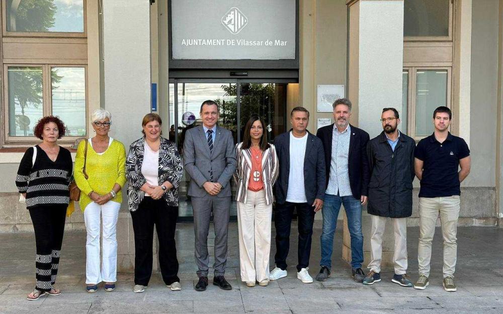 Rebuda al Conseller d'Agricultura de la Generalitat
