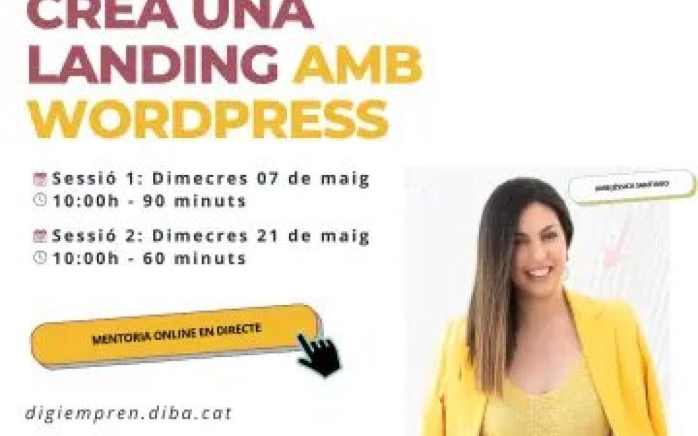 Crea una landing amb Wordpress