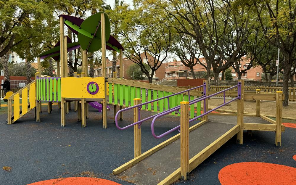 El parc infantil darrere del Museu de la Marina ja està obert