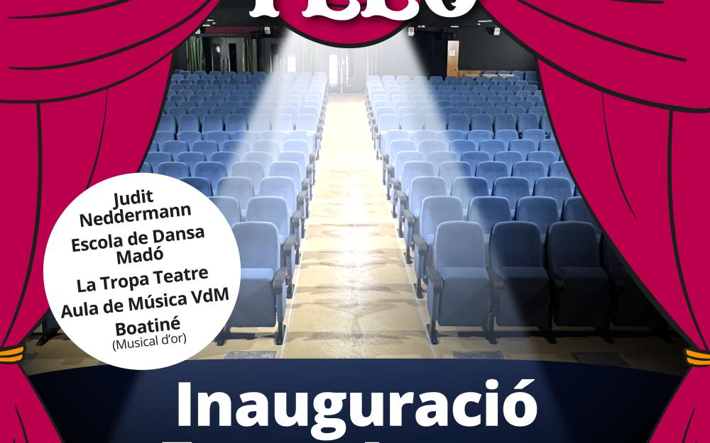 Cartell Inauguració Teatre Ateneu
