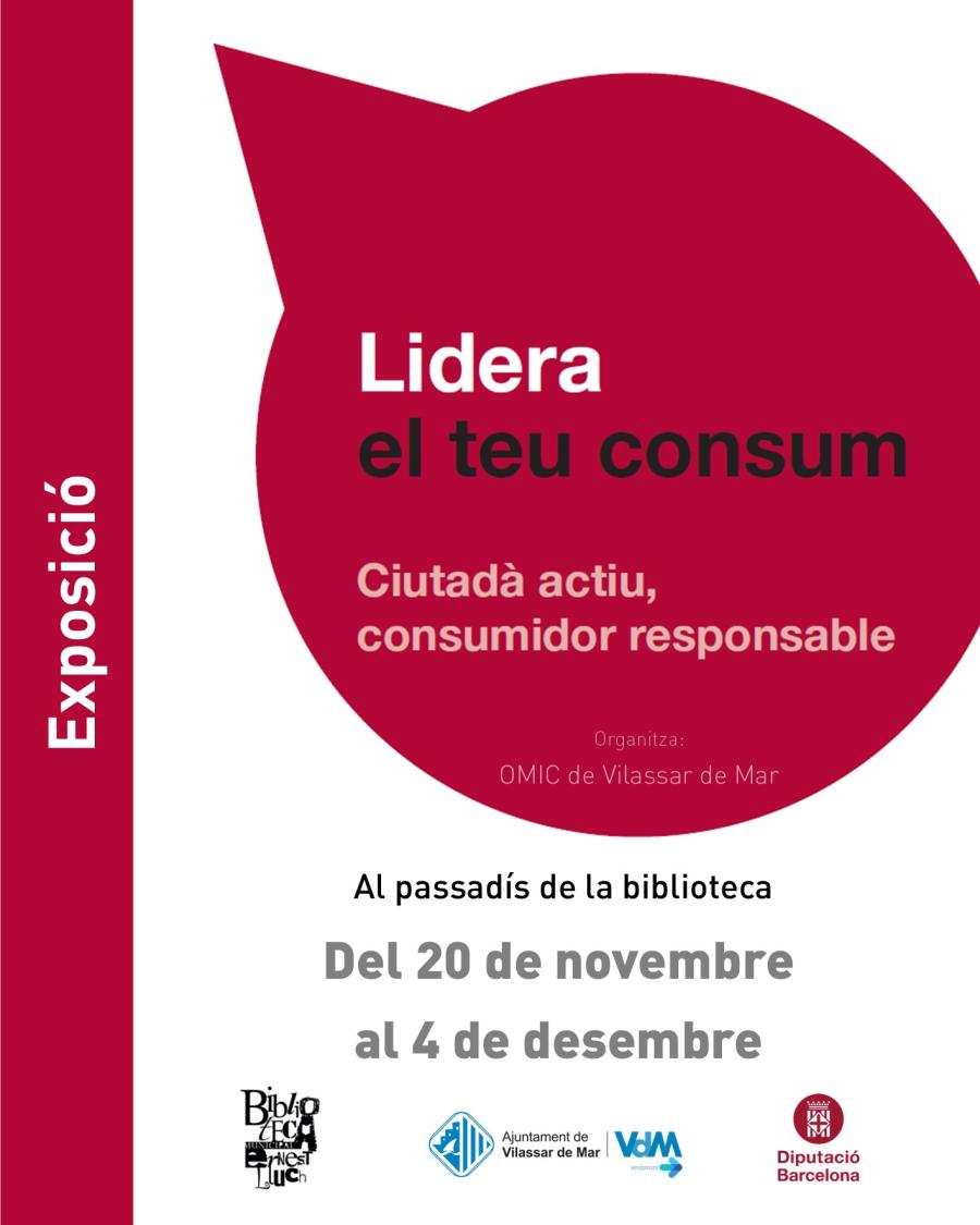 Exposició "Lidera el teu consum"