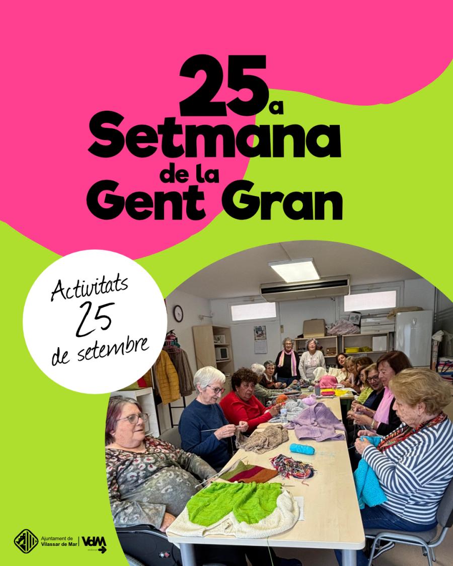 Programació Setmana de la Gent Gran - 25 de setembre