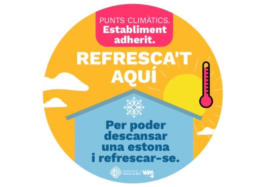 Adhesiu identificatiu Punts climàtics