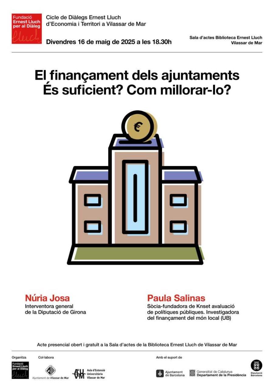 Cartell del cicle de la Fundació Ernest Lluch