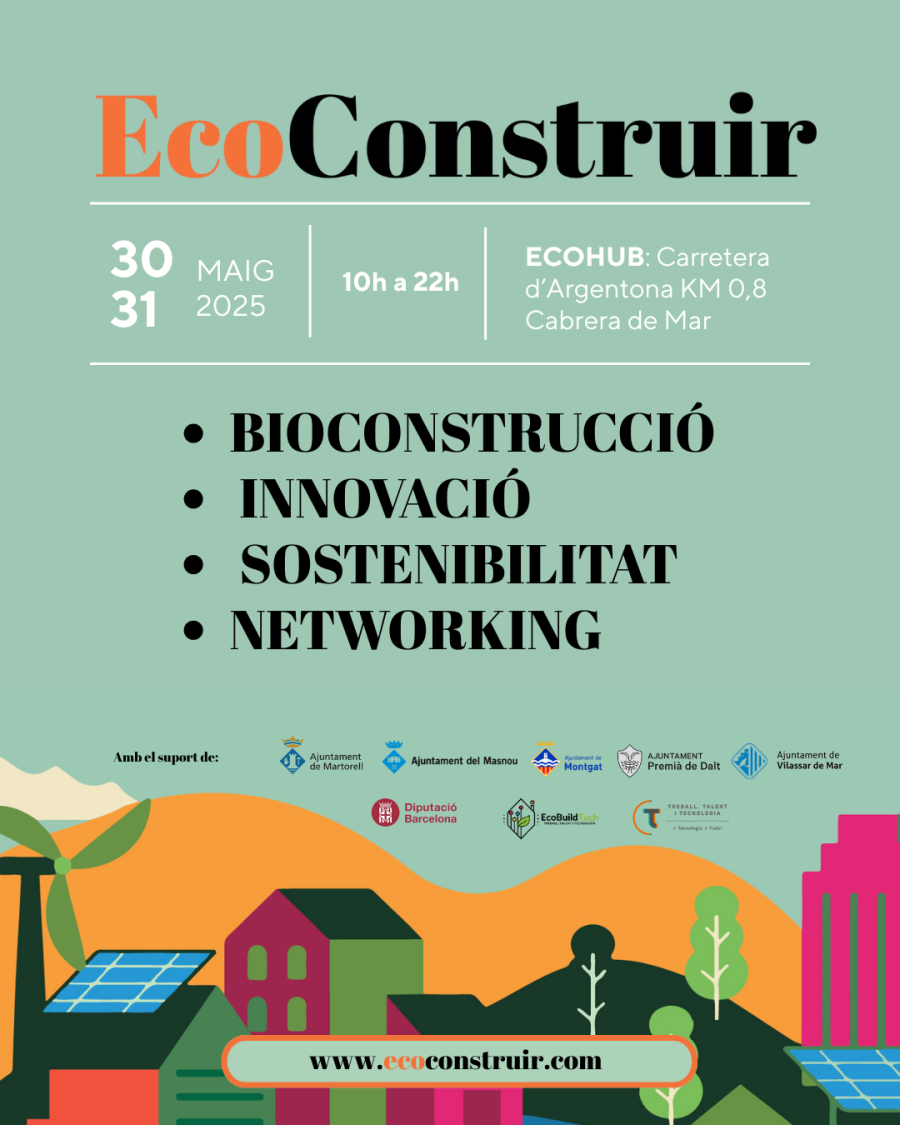 Cartell EcoConstruir 2025