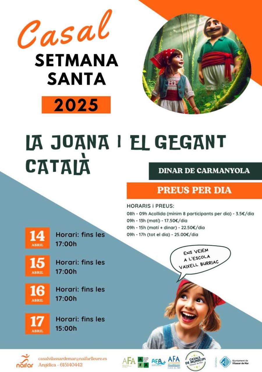 Casal Setmana Santa 2025