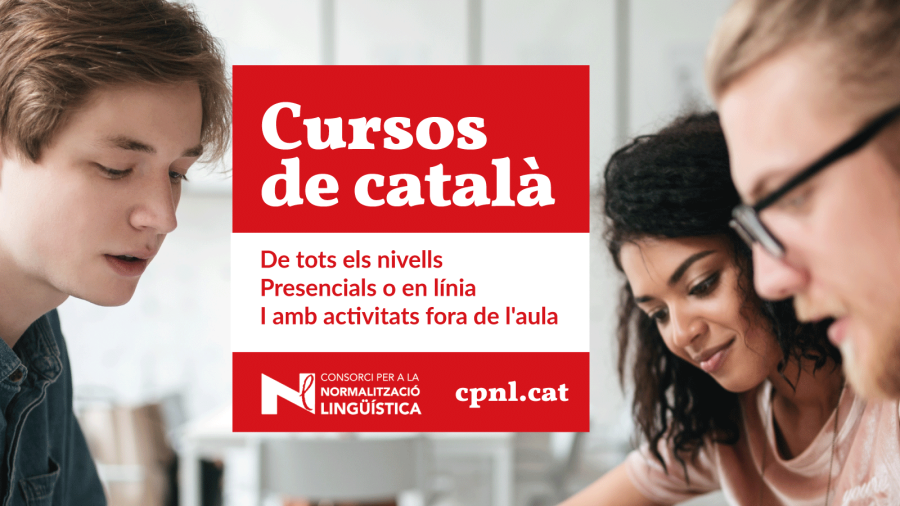 Cartell cursos de català del CNL Maresme