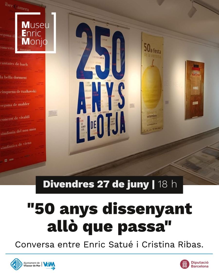 Conversa "50 anys dissenyant allò que passa"