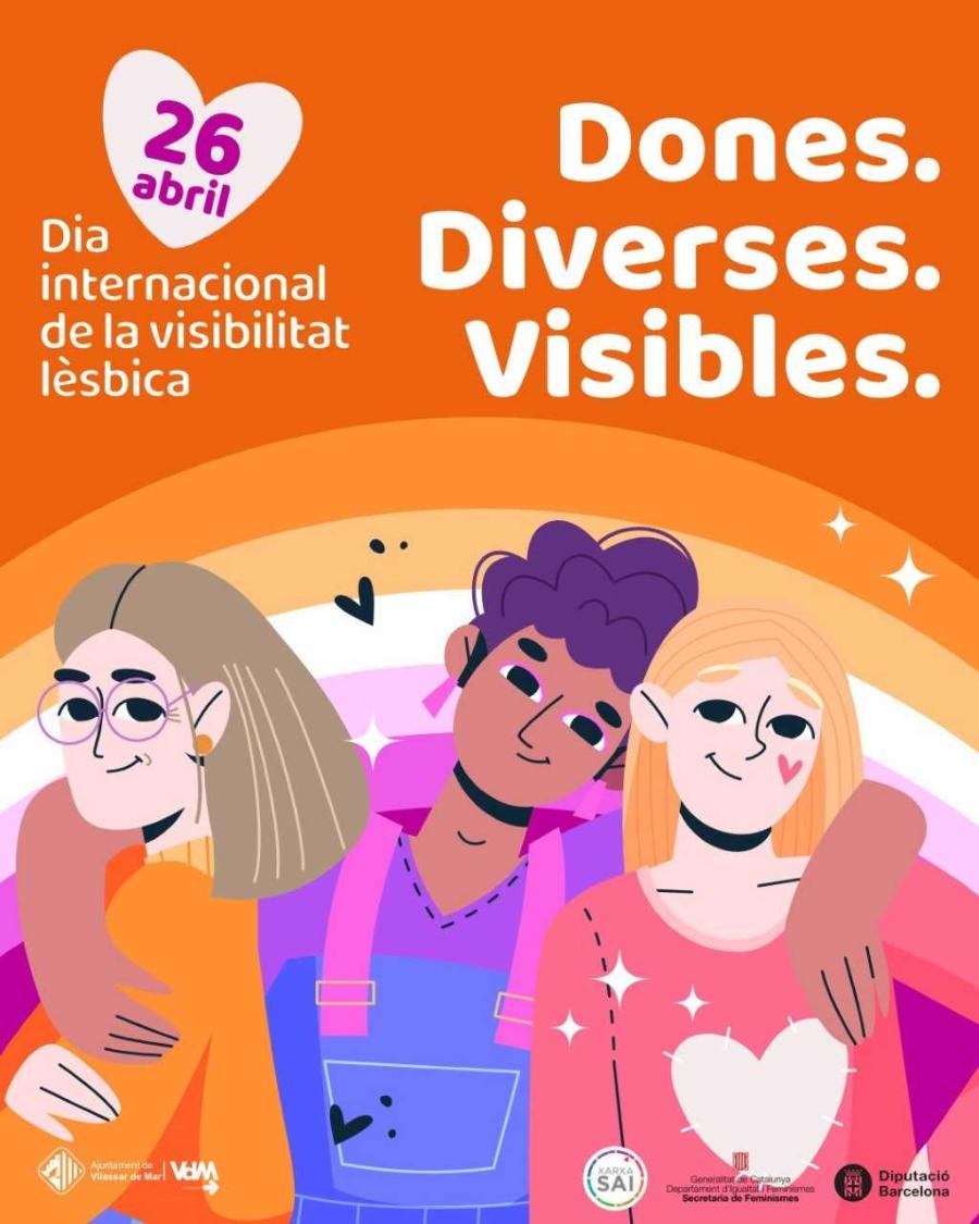 Cartell Dia Internacional de la visibilitat lèsbica