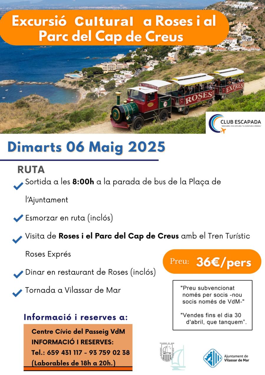 Excursió Roses i cap de Creus