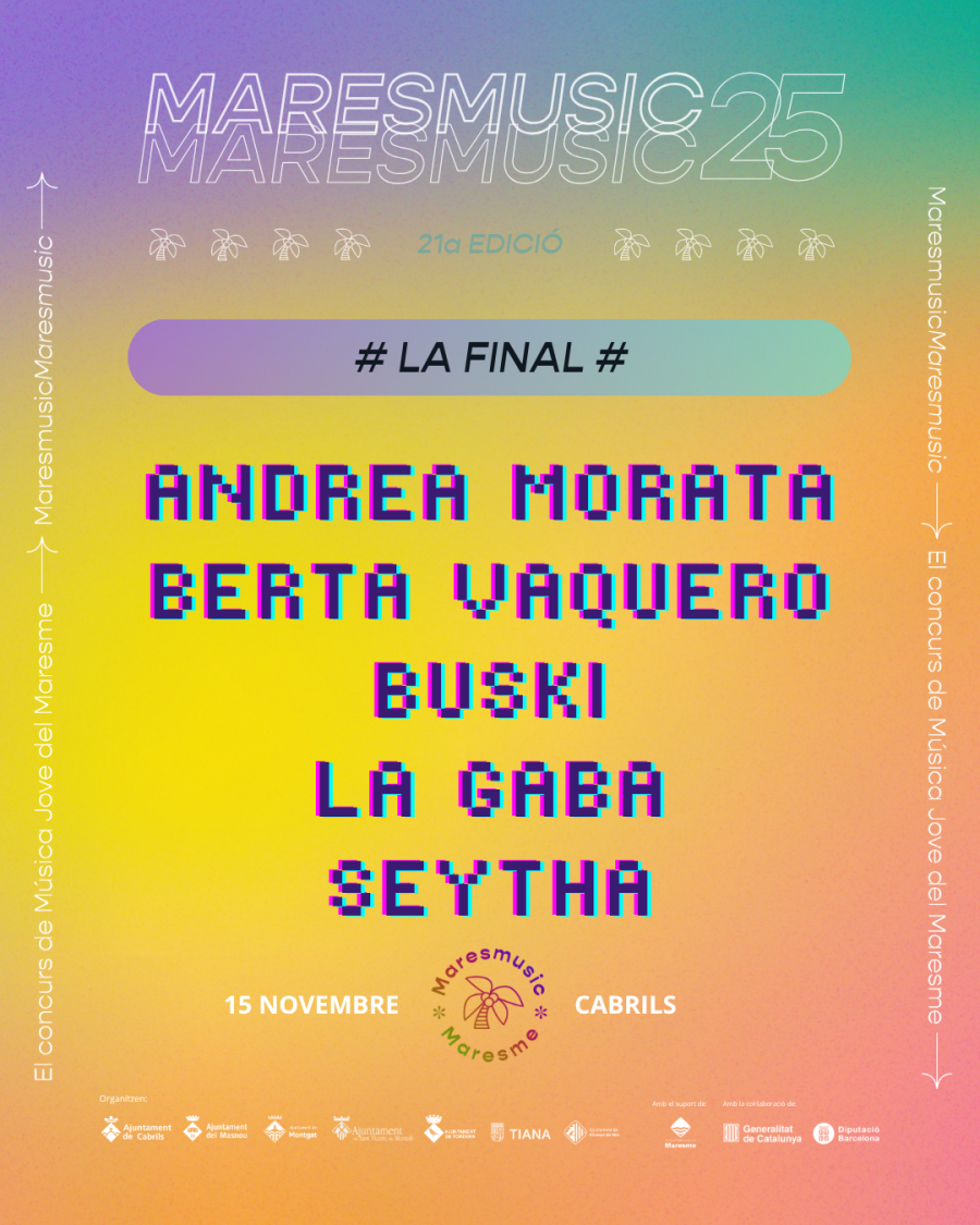 Finalistes del Maresmusic 2025